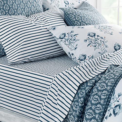 MARTHA STEWART Leo Queen Luxury Sheet Set - 4