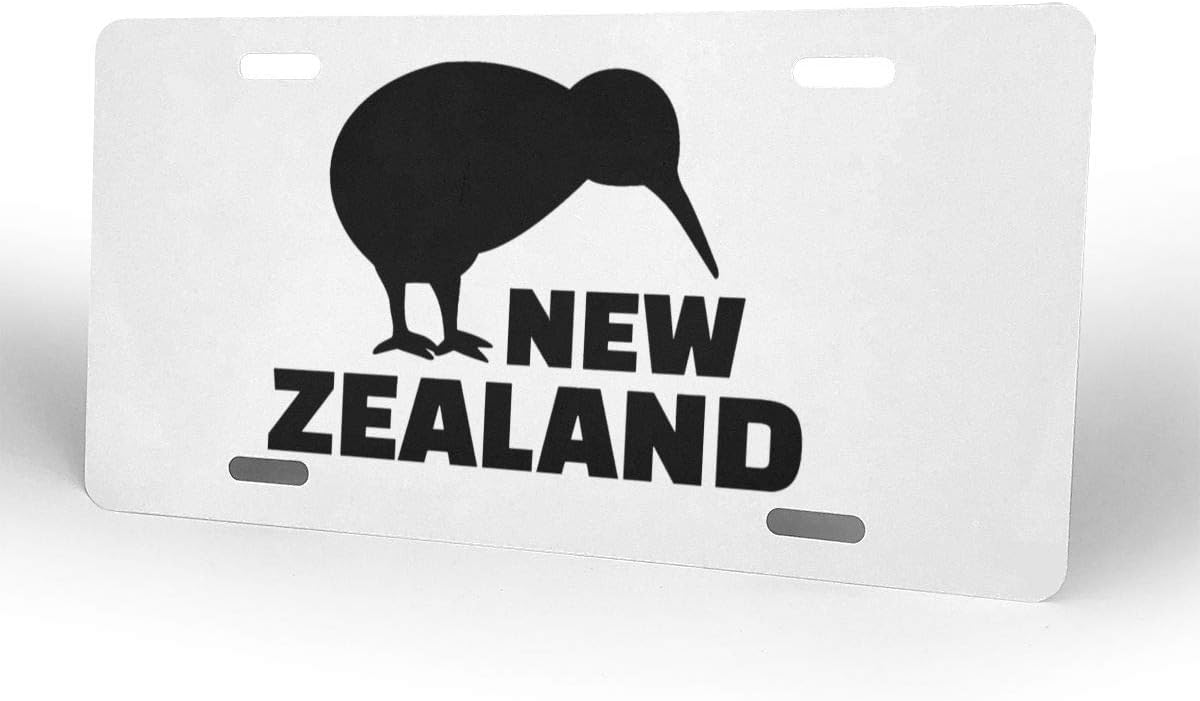 New Zealand Kiwi Slouchy Personalized Custom Novelty Sign Tag Aluminum