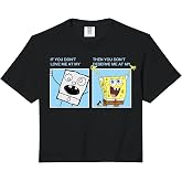 Spongebob Squarepants Doodlebob Meme Comfort Colors Crop Top