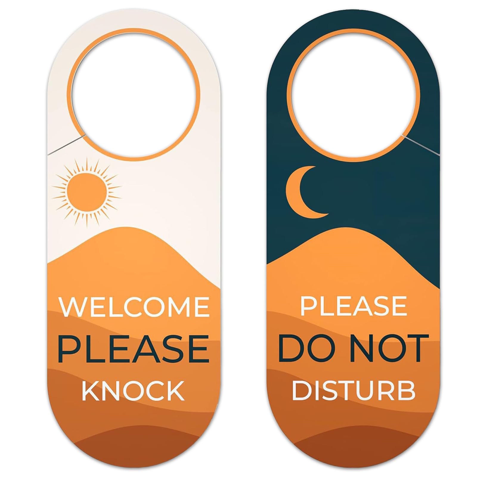 2 PCS Do Not Disturb Door Sign,Do Not Disturb,Double-Sided Do Not Disturb Sign,Universal Size Do Not Disturb Door Hanger Sign,Suitable for Office,Conference,Home,Hotel,Clinic
