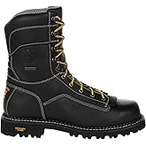 Georgia Boot Men's Amp LT Logger Composite Toe Waterproof Work Boots