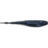 CrushCity Freeloader Soft Plastic Swimbait Minnow, Natural Swimming Action for Jig Heads &amp; Multi-Species Bass Fishing