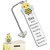 Bee Gifts for Women Men, Funny Bookmark for Women,Cute Book Marks for Reading Women,Christmas Stocking Stuffers for Women,Gag Gifts,Funny Gifts for Book Lovers Bookish Nerds, Bookmarks for Book Lovers
