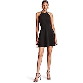 HALSTON Women's Davina Dress in Stretch Crepe