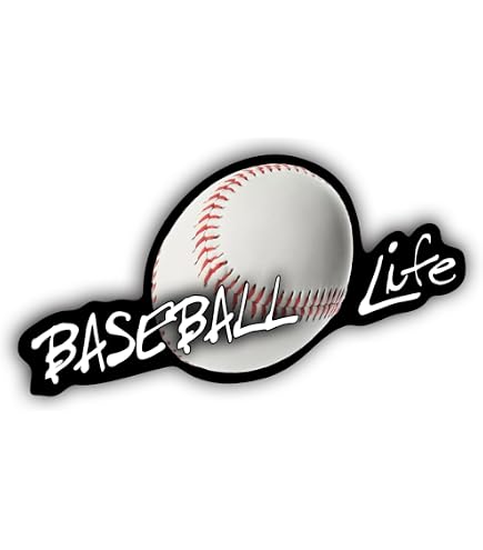 Real Sports Baseball Aufkleber – 11,4 X 15,2 Cm Bogen Mit Dimensionalen Motiven