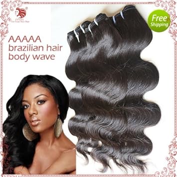 Amazon Com 5pcs Lot Aaaaa Virgin Brazilian Remy Human Hair