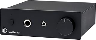 Pro-Ject Head Box S2 Mikro High End Kopfhörerverstärker (Head Box S2, Schwarz)