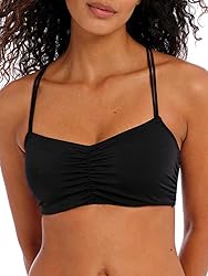 Freya Jewel Cove Convertible Bikini Top 30FF, Black