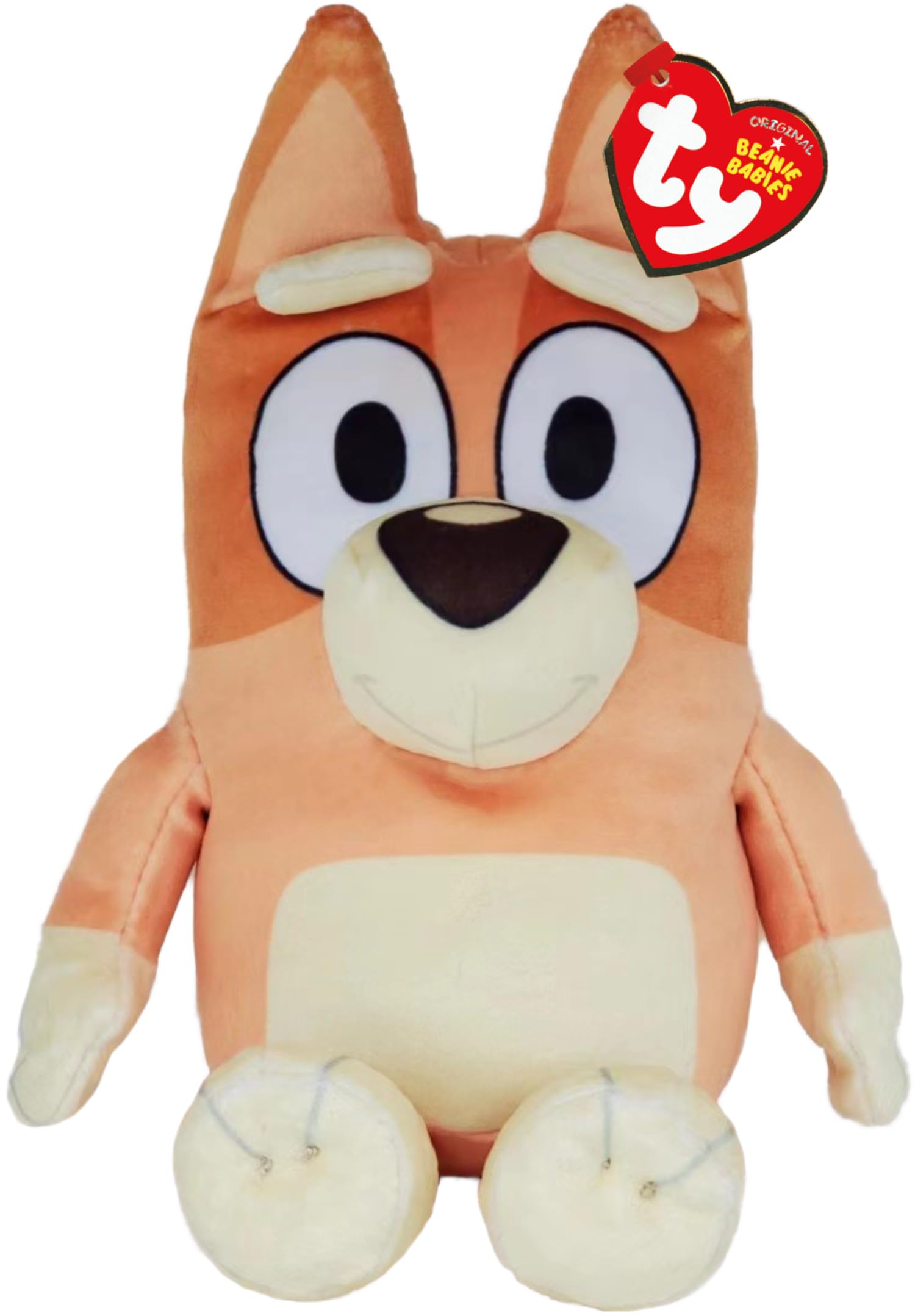 TY Bluey Bingo Soft Plush Toy for Kids, Teddy Bear Collectible Plushie, Stuffed Cuddly Toy for Baby, Official Beanie Babies Range, Soft Toys for Kids — image 1