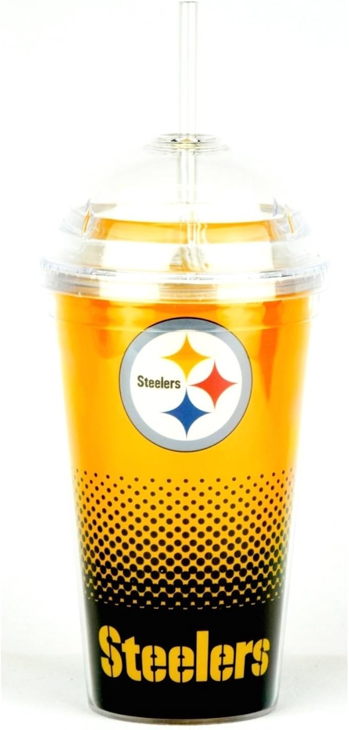 Forever Collectibles Pittsburgh Steelers Fade NFL Tumbler