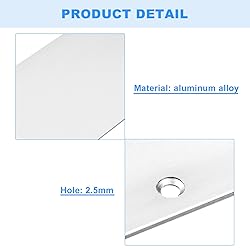 uxcell 2pcs Door Kick Plate, 8 x 30 Inches Aluminum