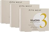 Zita West Vital DHA with Omega 3 Zinc for Fertility 3 Month Pack