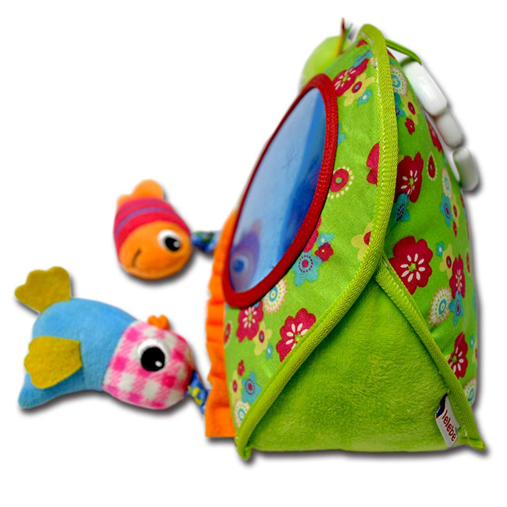 Fityle Baby Toddler Crib And Floor Mirror Toy Toddler Self