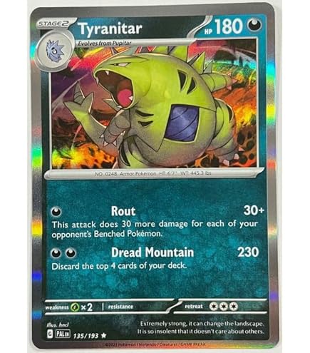 Pokémon TCG Tyranitar V Fusion Strike 158/264 Holo Ultra Rare PCG 9