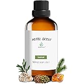 Santal Scent Essential Oil, Hotel Diffuser Oil, 1.69 Fl Oz Pure Aromatherapy Fragrances, Christmas Gift Luxury Scents with Sandalwood, Cedarwood and Musk for Diffuser
