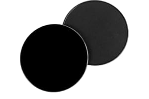 YOBLINK Sliders for Working Out, Exercise Sliders, Workout Sliders, Workout Sliders Disc, Core Sliders for Working Out 2PCS (Black)
