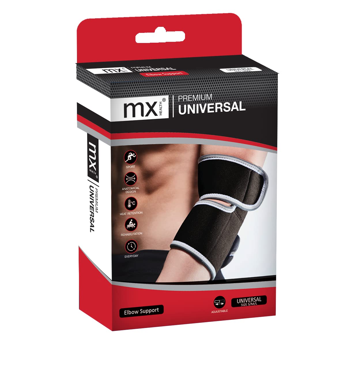 MX Health Premium Universal Elbow Support (L/XL/XXL)