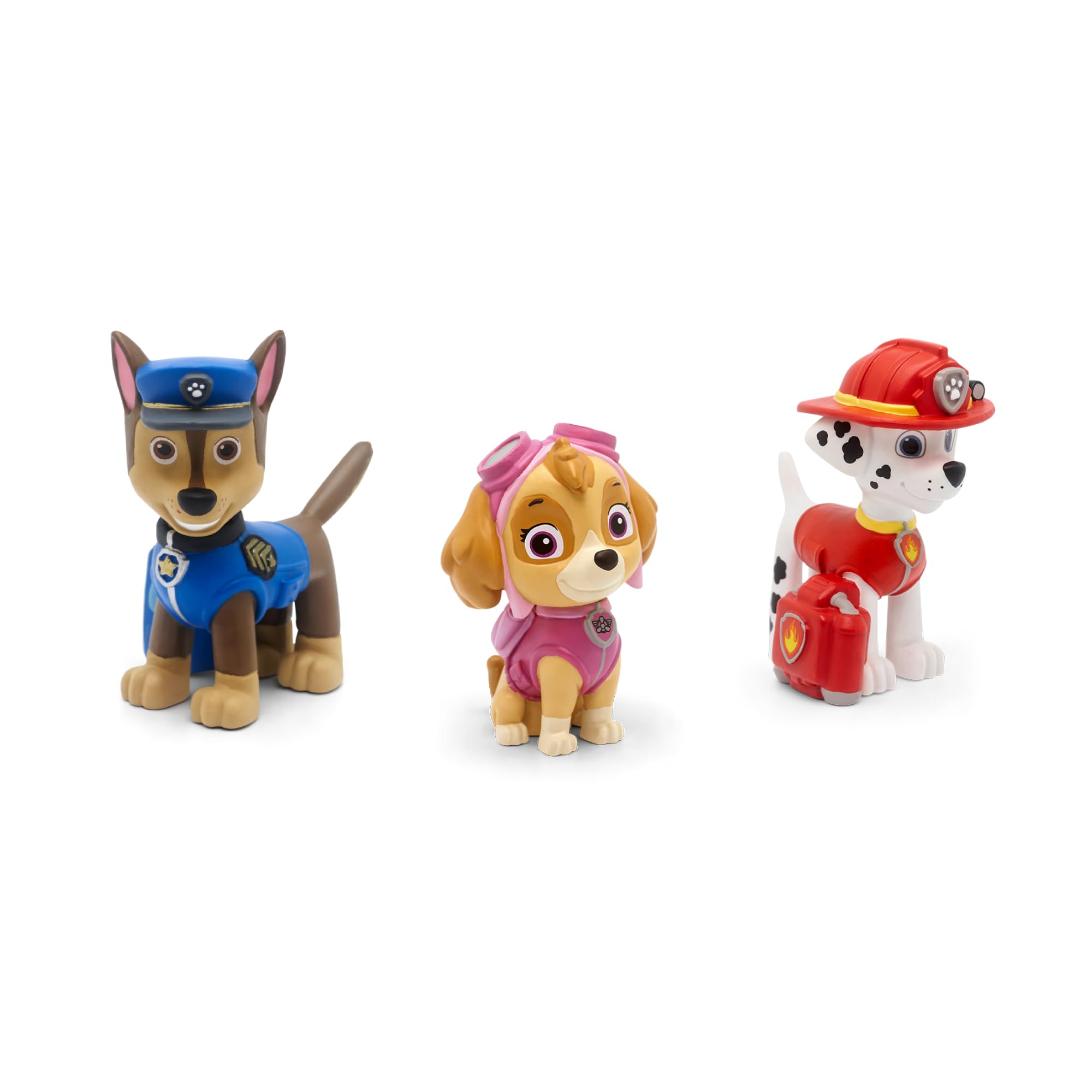 tonies Paw Patrol Originals Bundle with Chase, Sky & Marshall, Audio Story and Songs for kids for use with Toniebox Music Player (Sold Separately), Blue