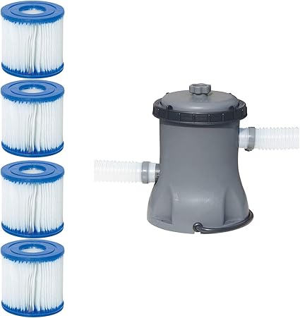 bestway bomba de filtro de piscina tipo vii d 2 unidades bomba de filtro de piscina