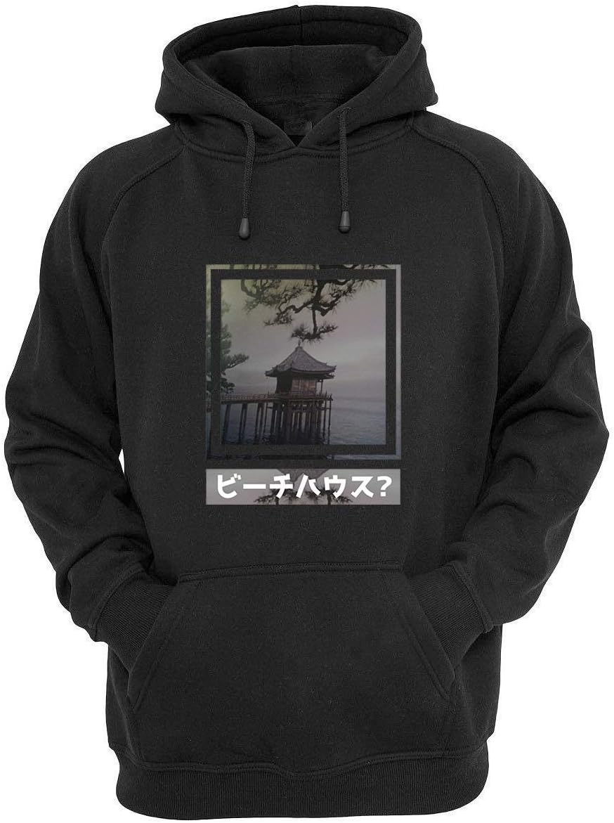 Unisex Japanese Osaka Tokyo Old Graphic Vaporwave Anime Art Hoodie Jumper