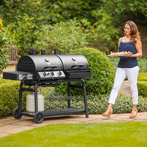 CharGriller 5050 Duo GasandCharcoal Grill The Home Kitchen Store