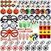 100 PCS Party Favors Toy Assortment for Kids Bulk Toys Pinata Fillers, Carnival Prizes, Classroom Rewards, Treasure Chest Toys, Goodie Bags, Fools Toy