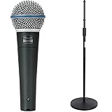 Shure BETA 58A Vocal Microphone with 12" Round Base