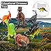 ToyerBee 13’’ Dinosaur Toys, 6 Pcs Jumbo Dinosaur Set, T-rex Dinosaurs Toys for Dinosaur Lovers, Kids, Adults, Great Choice for Boys, Girls, Birthday Gift, Party Favors, Rewards with Educational Map