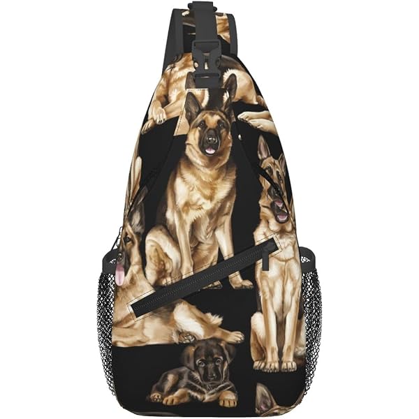 TropicalLife German Shepherd Print Backpack - School, Travel, Hiking Daypack - View #7