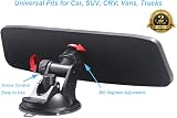 Kitbest Rear View Mirror Driving Test with 2 Blind Spot Mirrors view 4