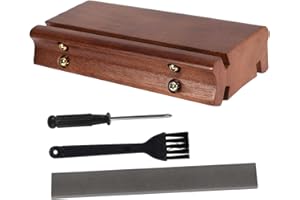 LeeQinersw Guitar Bass Fret End File Set Luthier Tools for Banjos Guitar Frets Sprouts