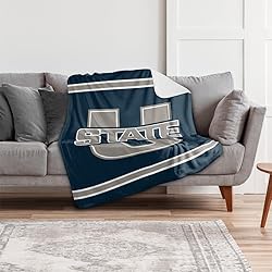 Utah State University Blanket, 60"x80" Primary Logo