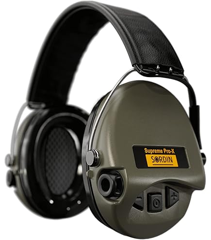 Sordin Supreme Pro-X LED Ear Defenders for Hunting & Shooting