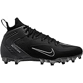 Nike Alpha Huarache 8 Elite CW4440-011 Black-Grey Men's Lacrosse Cleats 9.5 US