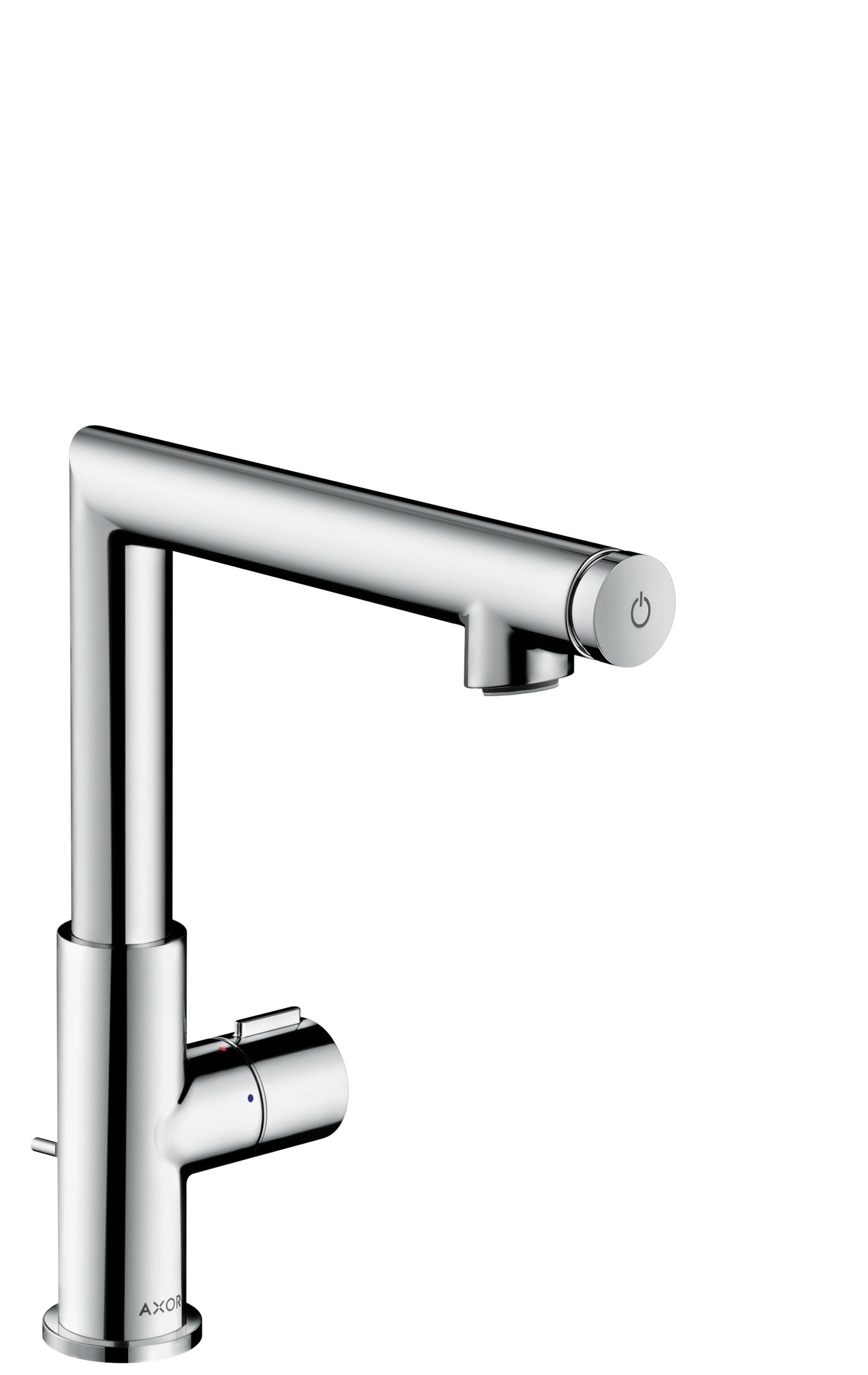 AXOR Uno Select Basin Tap 220, Pop-Up Waste, chrome