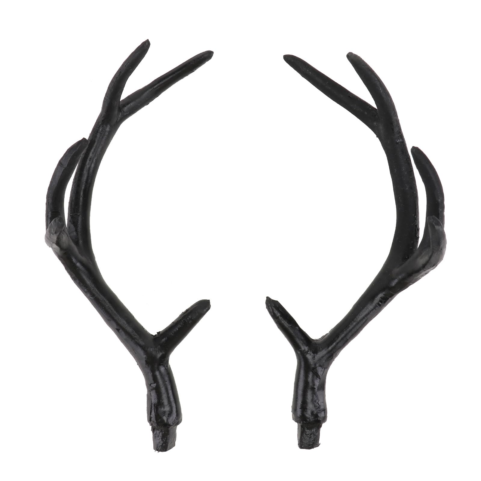 Veemoon Antlers Headband 1 Pair Halloween Deer Horns Imitation Deer Horns Antlers Costume Headwear Carnival Party Halloween DIY Hair Hoop Materials s Headband