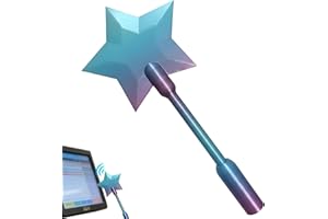 Credit Card Wand, 3D Printed Tap to Pay Wand Card Holder with Hidden Slot, Star Contactless Card Holder Accessory, Unique Gif