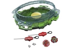 BEYBLADE Burst QuadDrive Interstellar Drop Battle Set, Set Stadium, 2 Battling Tops and 2 Launchers, Toys for 8 Year Old Boys