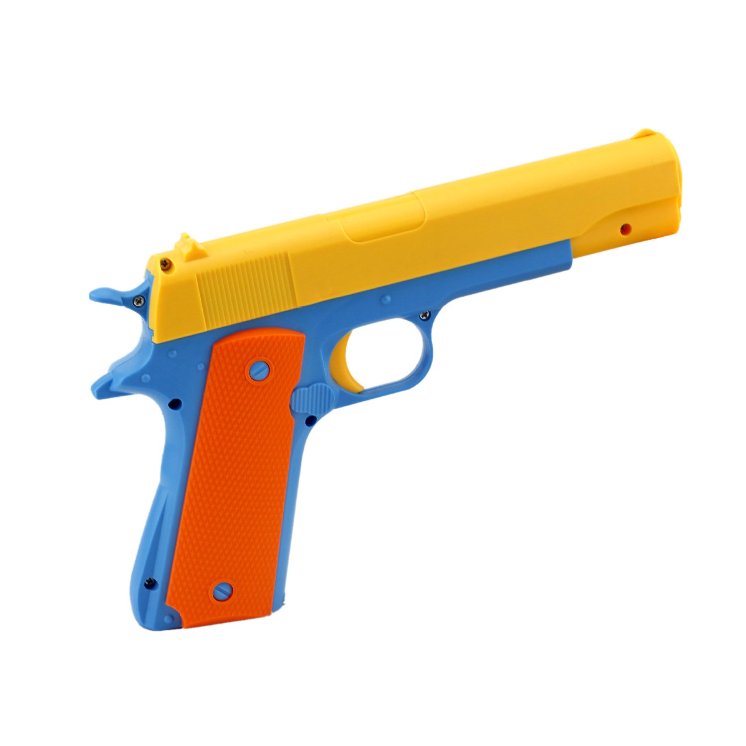 Kandall Toy Gun, Colt 1911 Toy Pistol with 20 Pcs Colorful Soft Bullets