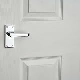 Designer Levers Victorian Straight Lever Door Handles Polished Chrome 1 Pair view 5