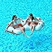 Balance Living - Riverland 2-Person Inflatable Water Sofa Pool Lounge (85”L x 41”W x 19”H)