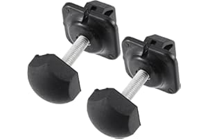 A ABSOPRO 1L5Z-16758-AA/Hood/Bumper Stop for Ford for Ranger 1998-2011 / Hood Stop Buffer/Durable/Rubber / 2 Pcs/Black Item R