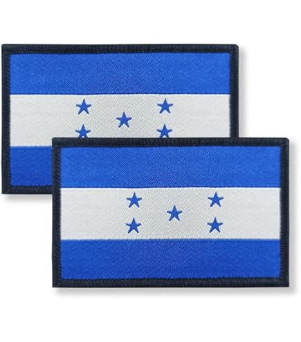 Honduras Cuore Bandiera Toppa Ispanica Paese Catracho