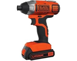 BLACK+DECKER 20V MAX Impact Driver Kit (BDCI20C)