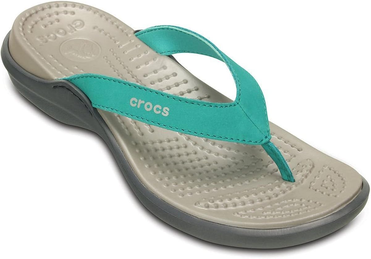 crocs capri iv flip flops