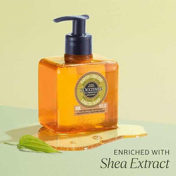 L’OCCITANE SHEA VERBENA HAND & BODY LIQUID SOAP REFILL 16.90 FL. OZ