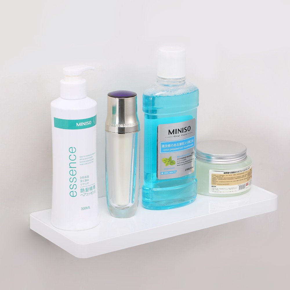 CRW Bathroom shelf organizer Storage Wall Mounted holder