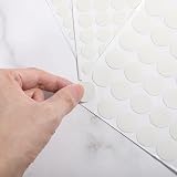 Abeillo 580 Pcs White Screw Hole Covers 12mm 15mm 21mm Self Adhesive view 6