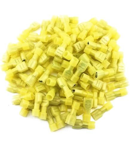400 Pcs Spade Terminals Nylon Quick Disconnect Terminals Male - View #9