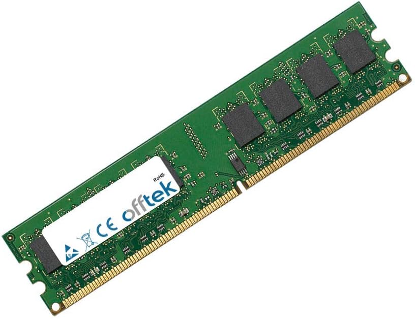 OFFTEK 2GB Replacement Memory RAM Upgrade for Dell OptiPlex 755 Series (Desktop Mini-Tower and Small Form Factor) (DDR2-5300 - Non-ECC) Desktop Memory